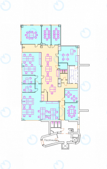 Аренда офиса 2000 м.кв 0,1,2,3 этаж Верхний Вал, 72 - фото 7