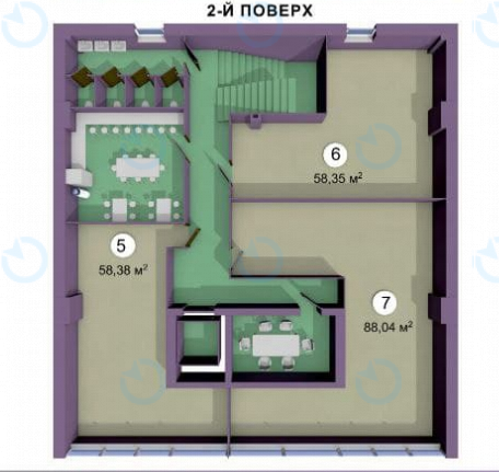 Оренда офісу 88 м.кв 2 поверх Гетьмана, 8/26 - фото 6