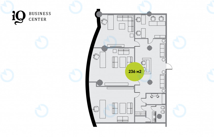 Оренда офісу 236 м.кв 5 поверх IQ Business Center - фото 11