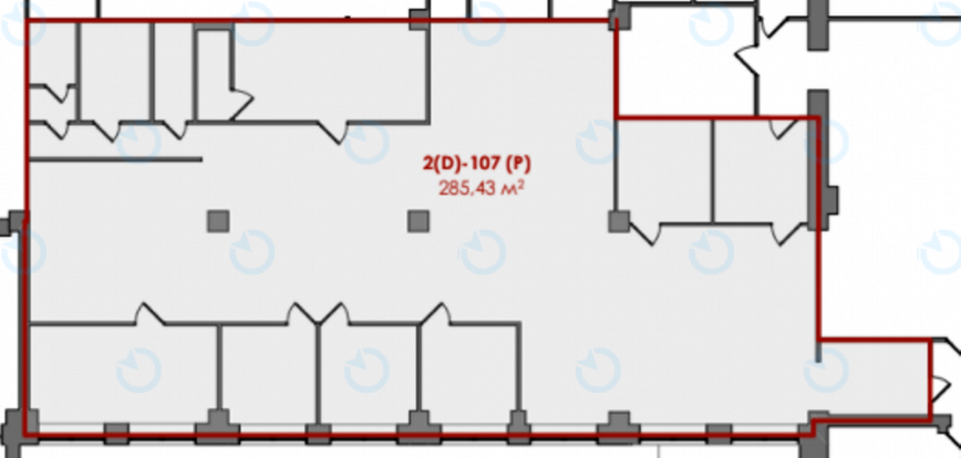 Оренда офісу 285 м.кв 1 поверх Форум Парк Плаза - фото 10