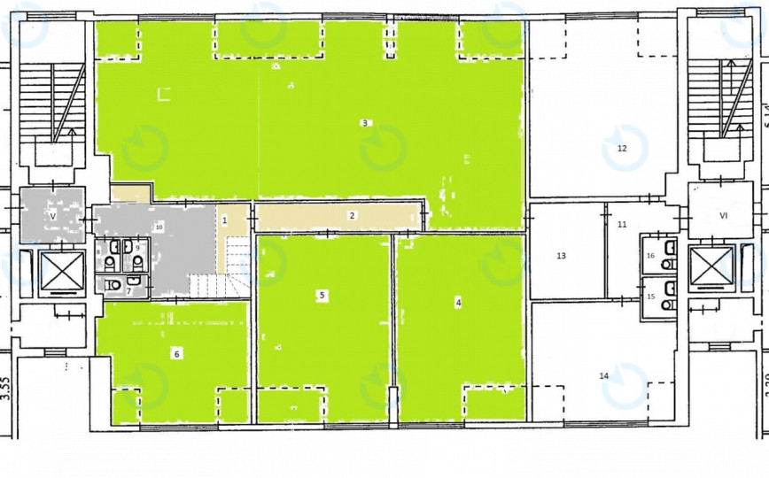 Оренда офісу 320 м.кв 6 поверх Флора Парк - фото 13
