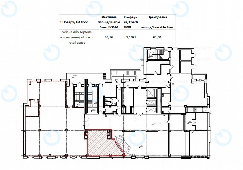 Оренда офісу 61 м.кв 1 поверх Прайм (Prime) - фото 7