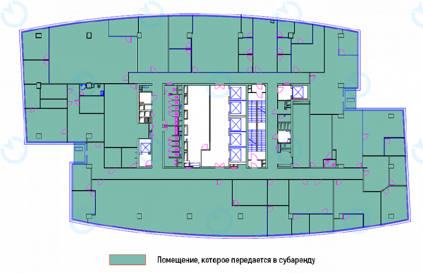 Оренда офісу 1731 м.кв 26 поверх 101 TOWER - фото 4