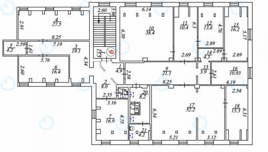 Аренда офиса 316 м.кв 5 этаж Межигорский - фото 9