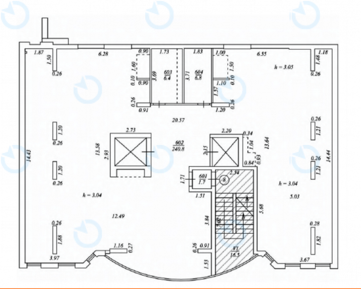 Продаж офісу 256 м.кв 6 поверх 118 Tower - фото 4