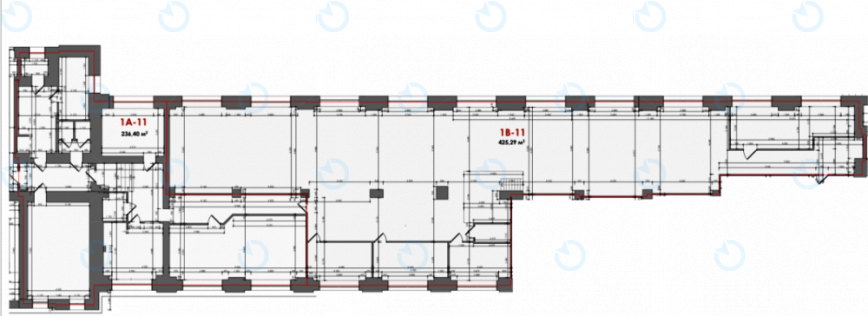 Оренда офісу 661 м.кв 1 поверх Форум Ділове Містечко