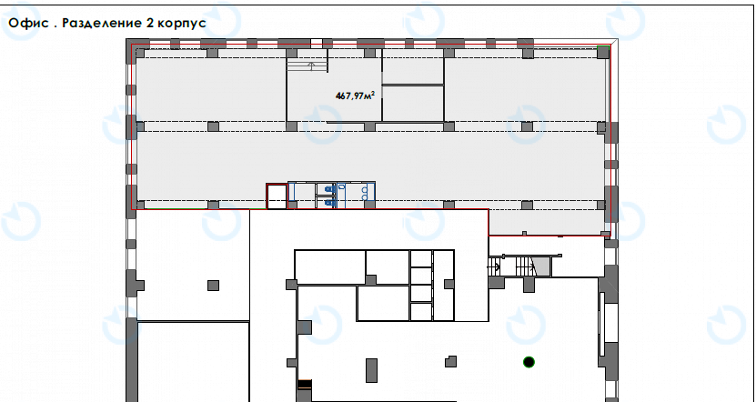Аренда офиса 467 м.кв 1 этаж VICTORIA PARK (Виктория Парк) - фото 9