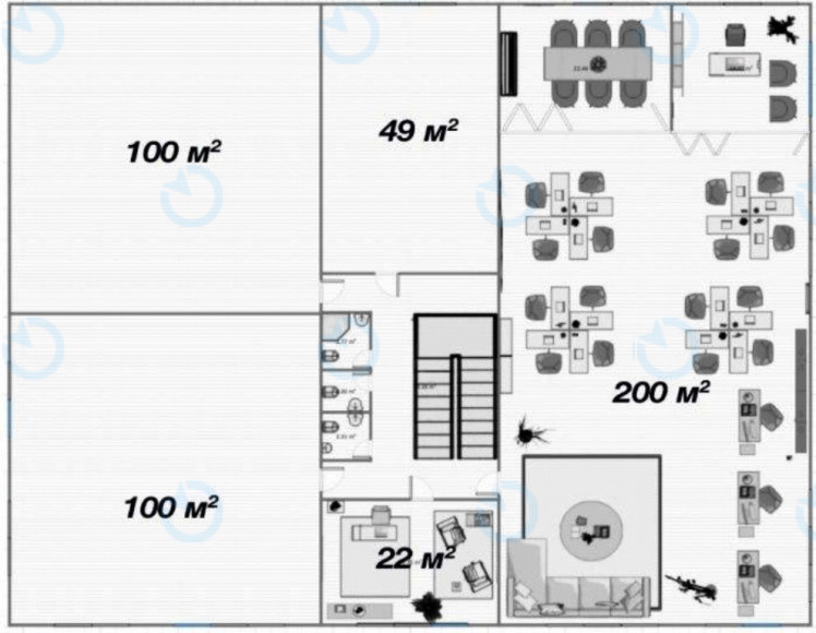 Аренда офиса 470 м.кв 2 этаж AHEAD - фото 5