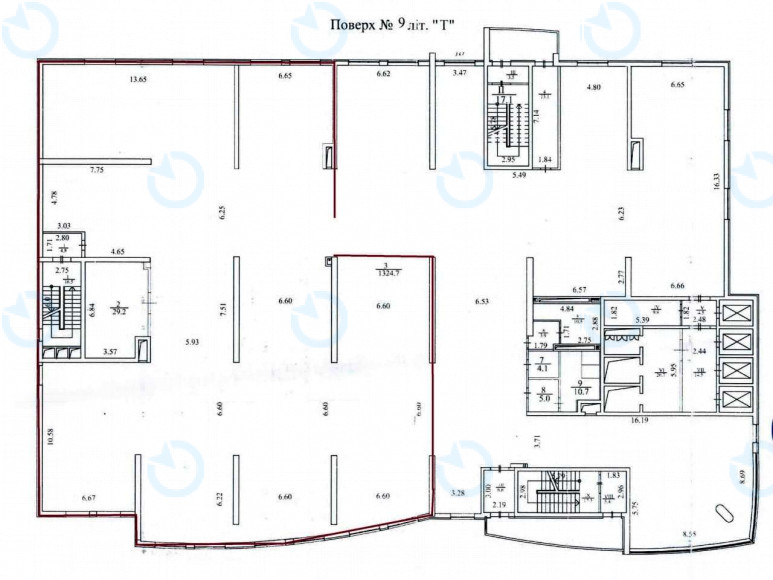 Аренда офиса 1500 м.кв 7 этаж DOMINION BUSINESS PARK - фото 3