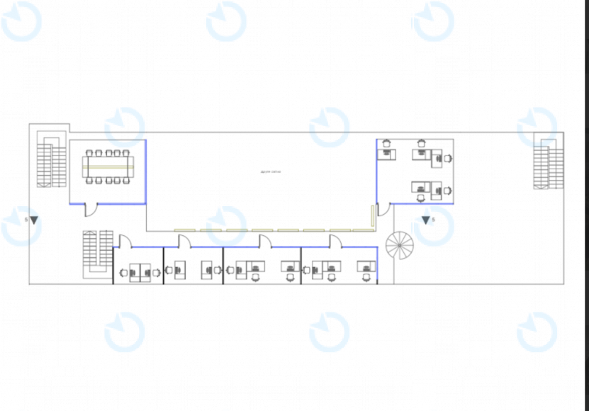 Аренда офиса 621 м.кв 5 этаж Европассаж - фото 7