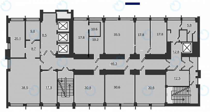 Оренда офісу 200 м.кв 10 поверх Гагаріна, 23 - фото 2