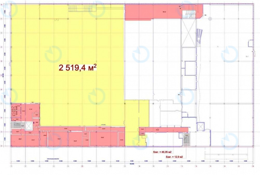 Аренда офиса 2520 м.кв 2 этаж Бандеры, 6 - фото 8