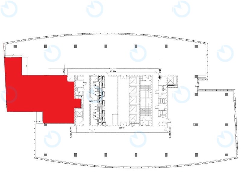 Оренда офісу 178 м.кв 18 поверх 101 TOWER