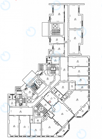 Продажа офиса 2722 м.кв 0-3 этаж Тургеневская, 52/58 - фото 7