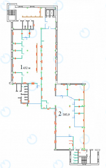 Оренда офісу 585 м.кв 3 поверх Лагода - фото 2